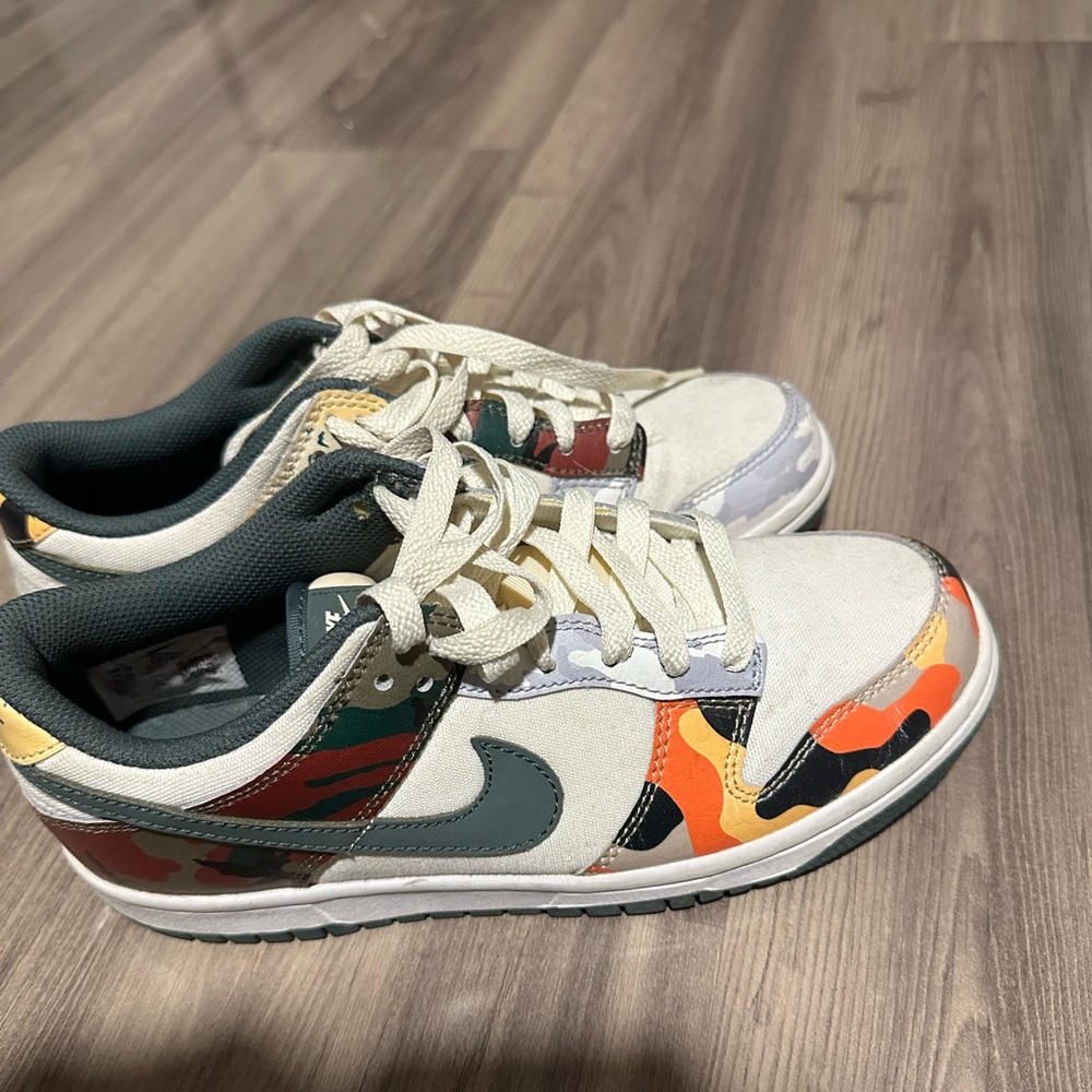 Nike Dunk Low SE Sail Multi Camo